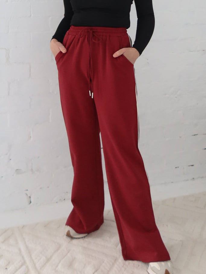 Sullivan Pants - Burgundy