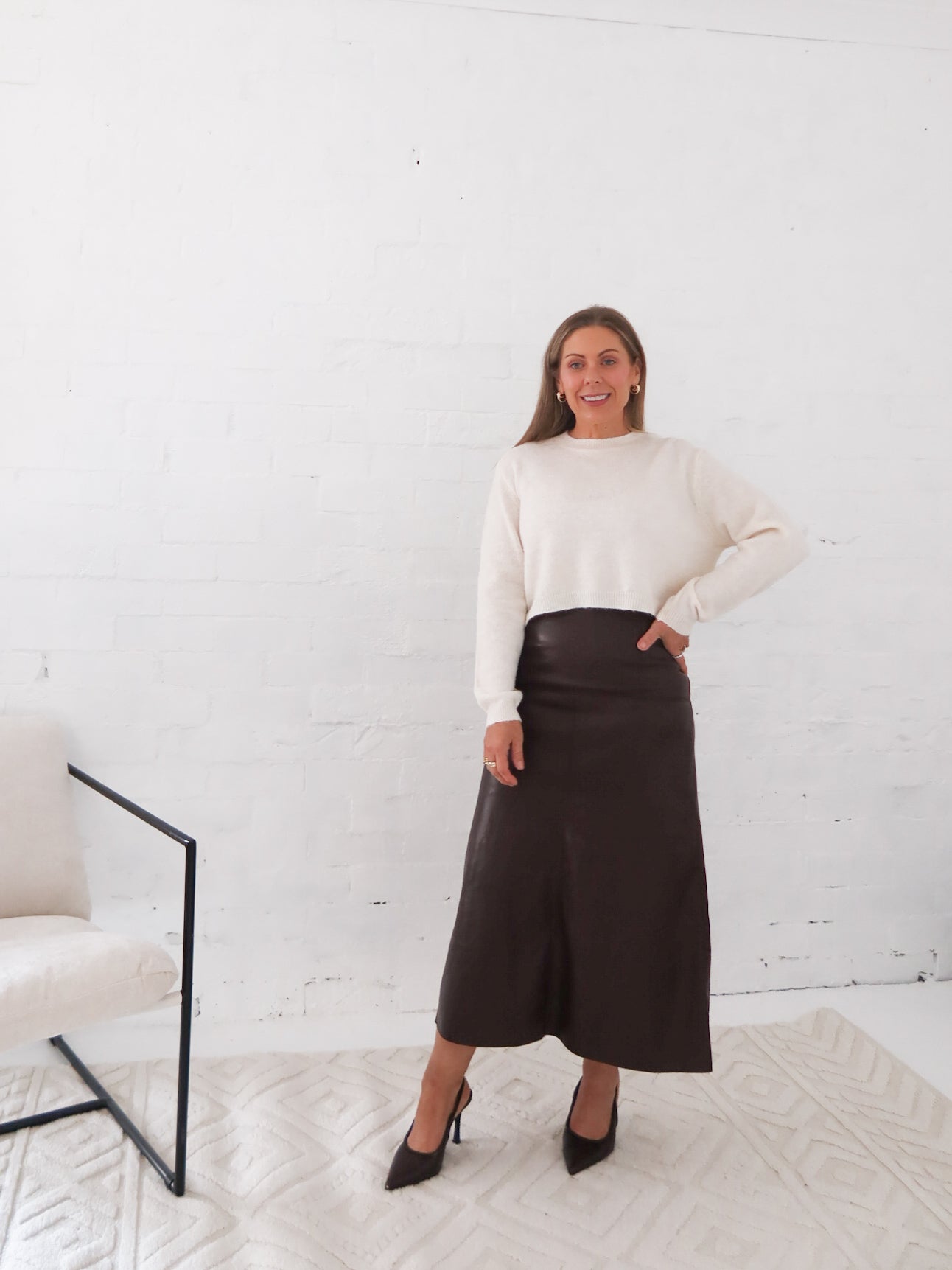 Saffy Skirt - Chocolate