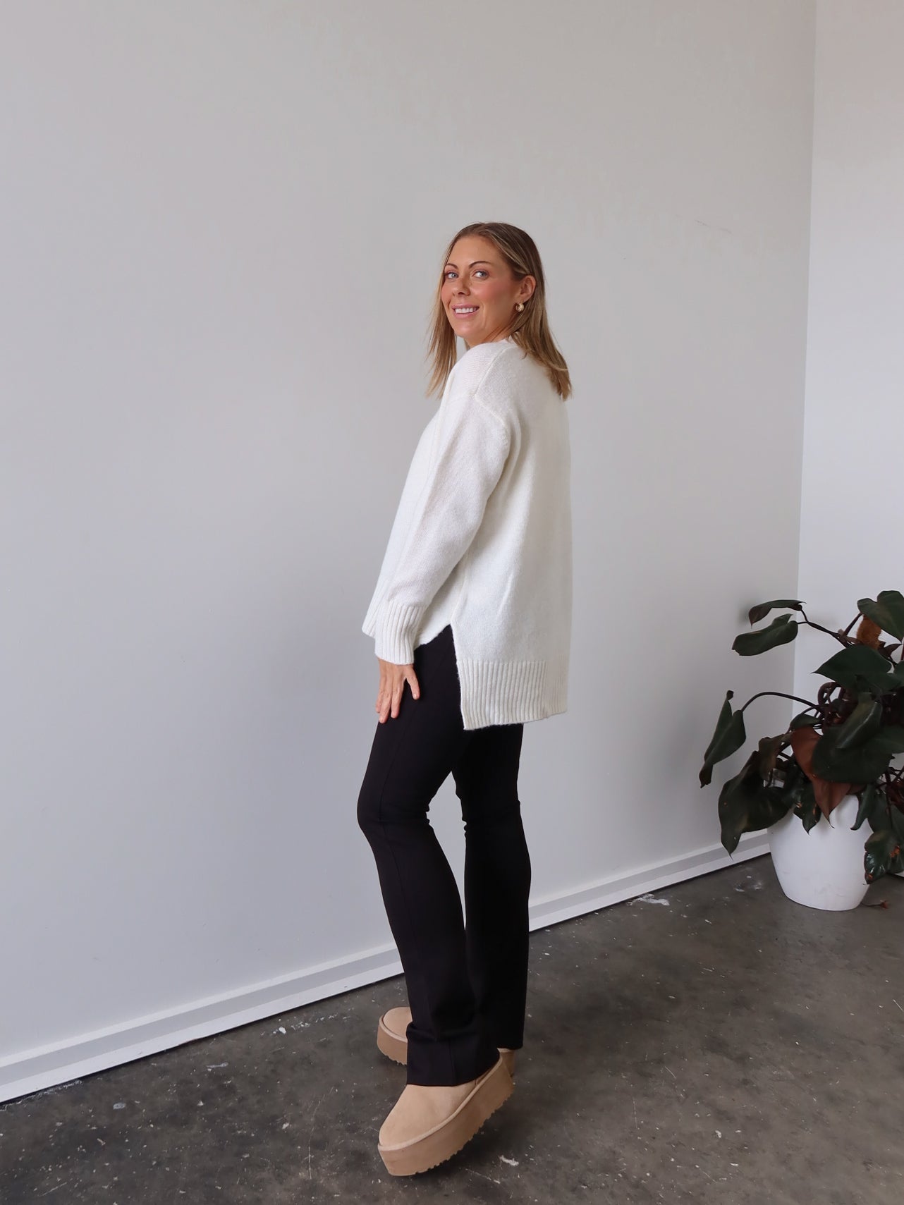 Hailey Knit - Vanilla