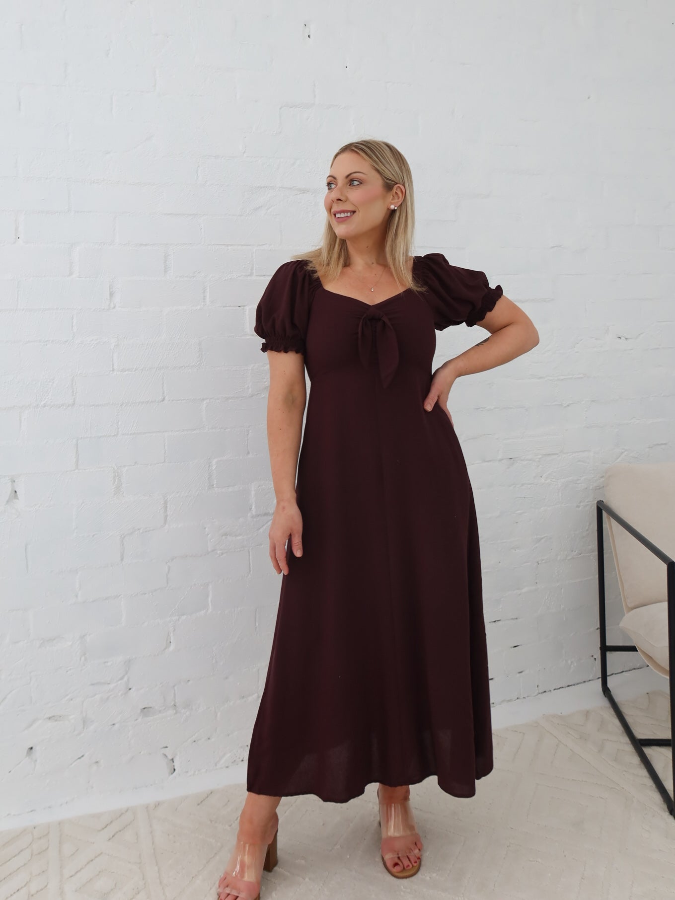 Estella Dress - Chocolate