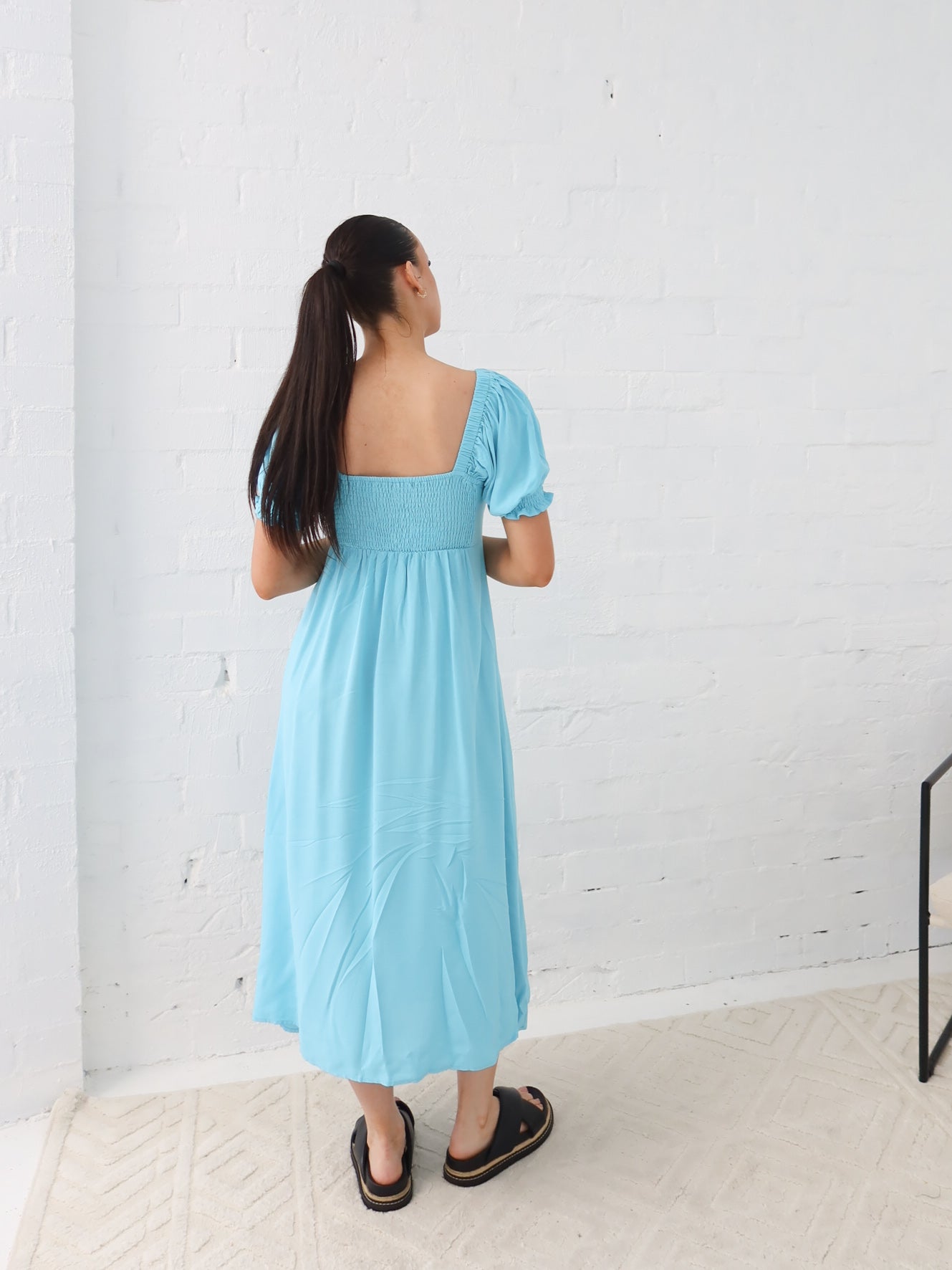 Estella Dress - Blue