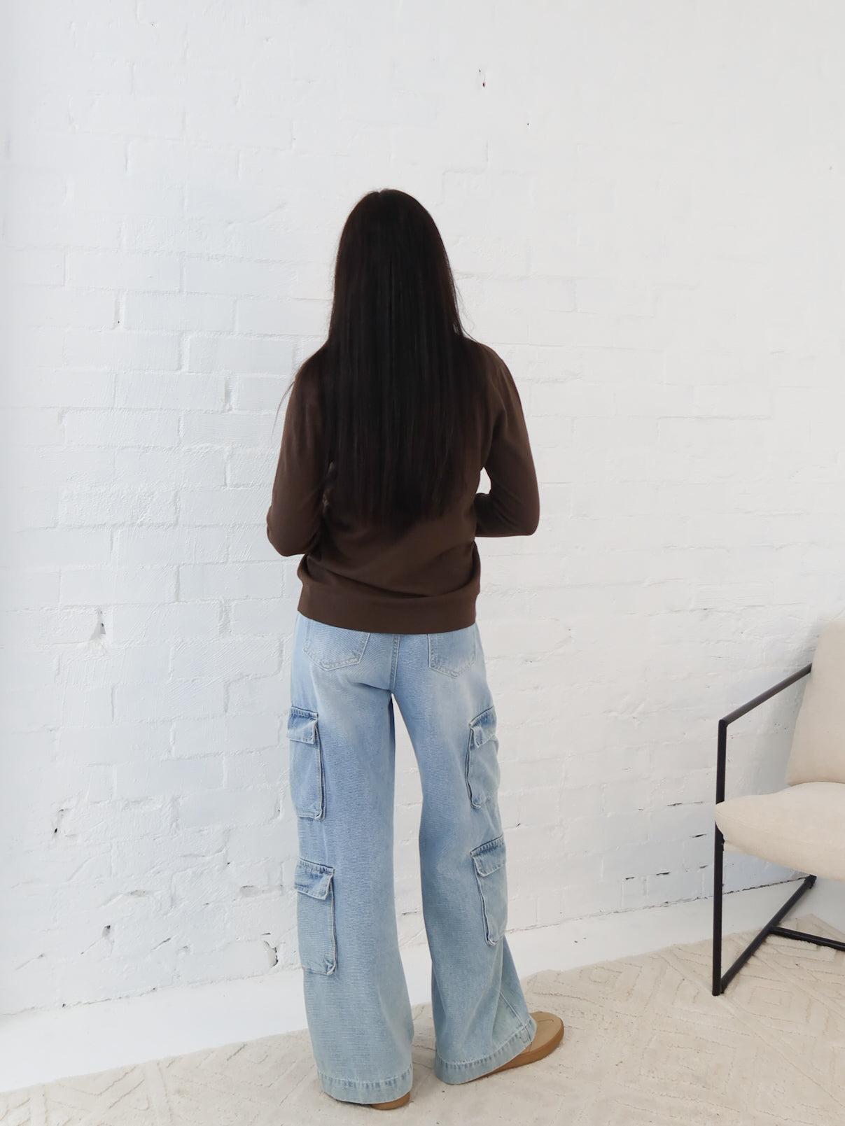 Karla Knit Top- Chocolate