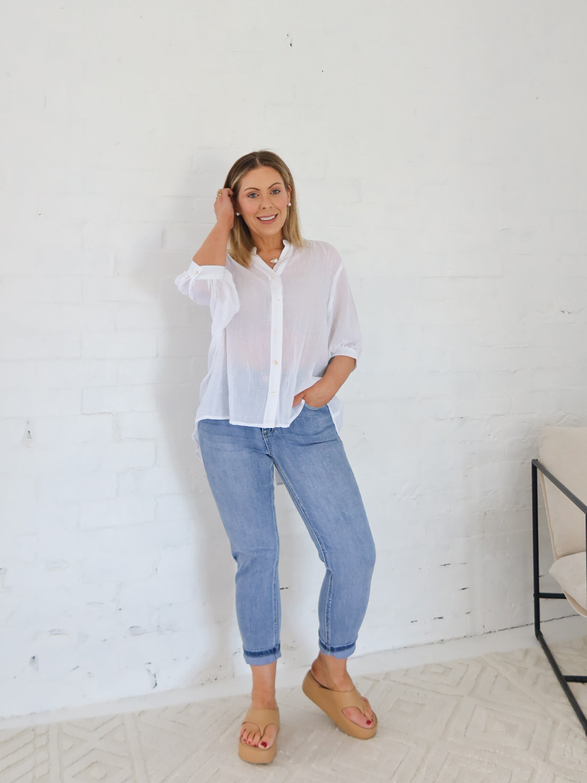 Mimi Blouse - White