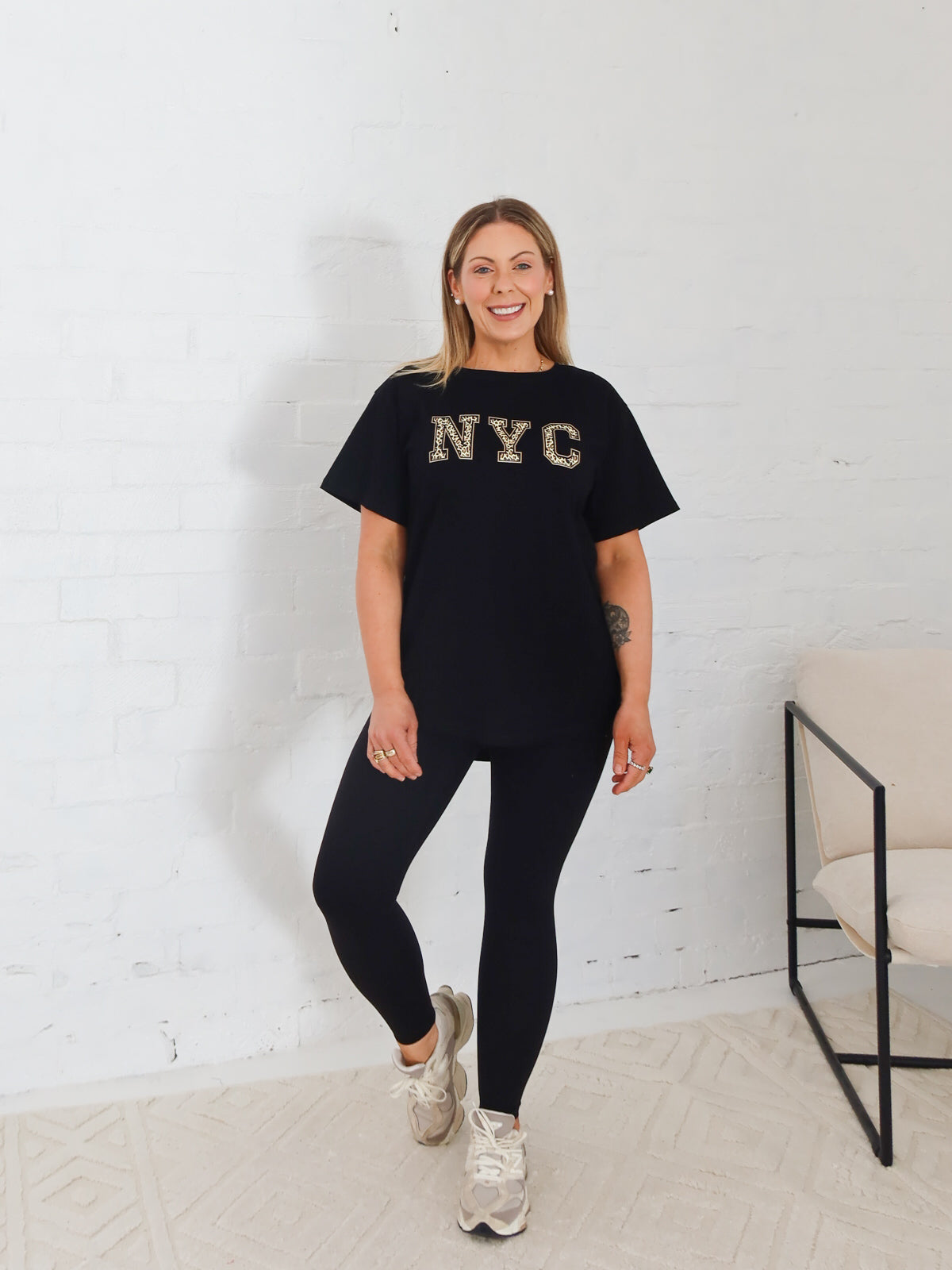 NYC Tee- Black