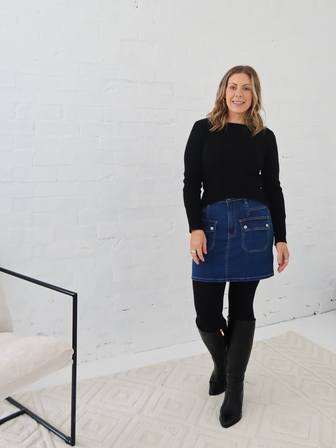 Myka Denim Skirt