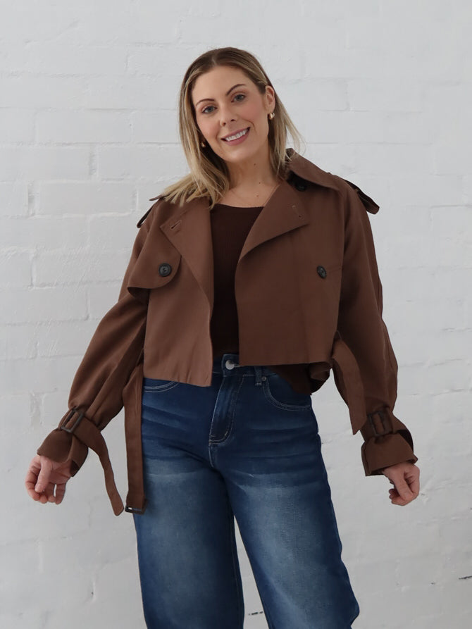 Hayes Jacket - Chocolate
