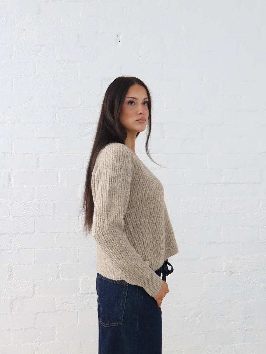 Dane Cardigan- Taupe