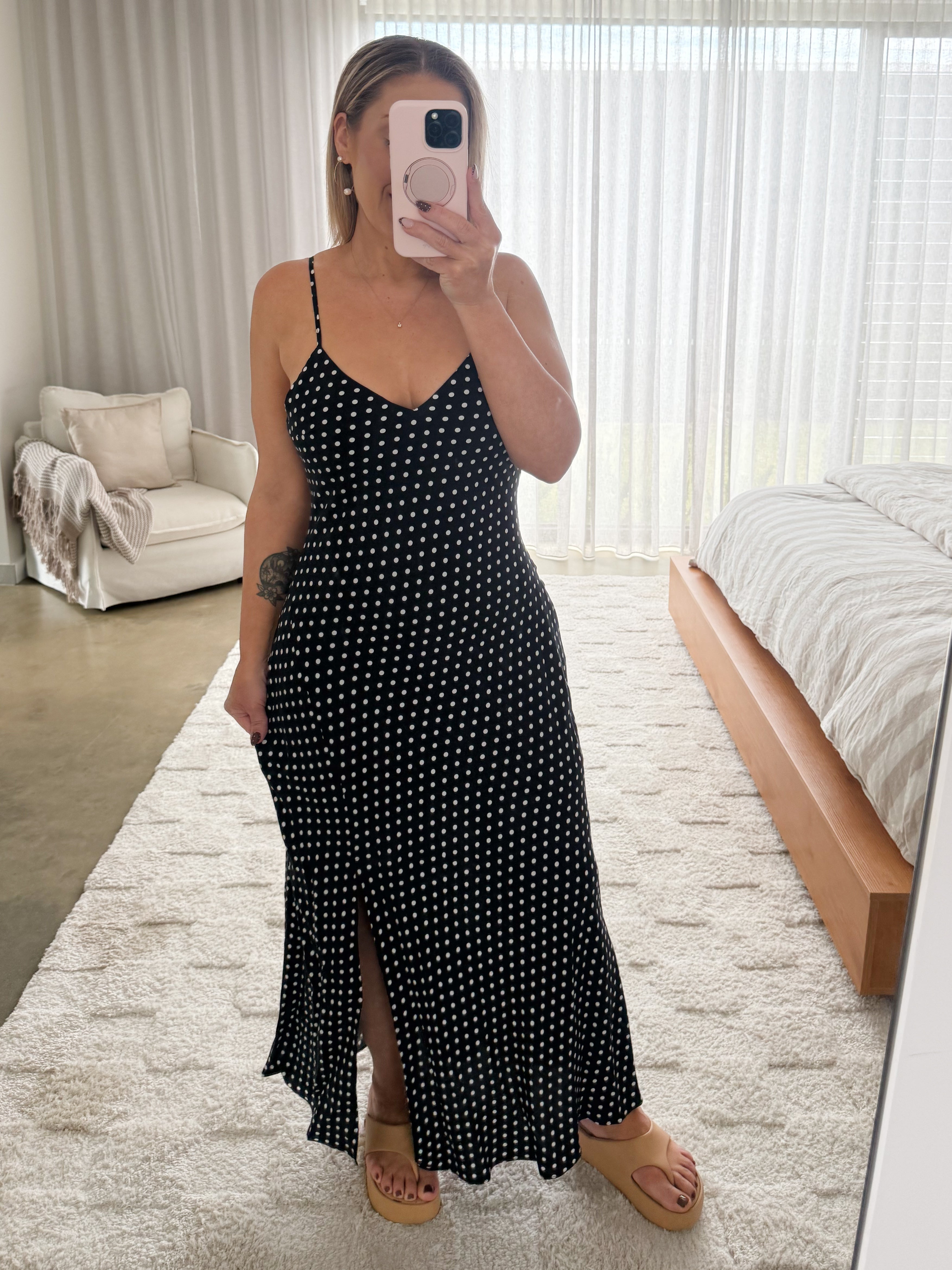 Anna Dress- Polka Dot
