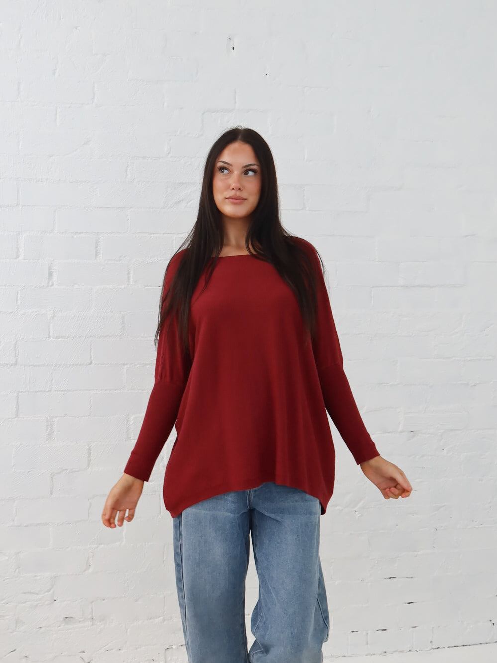 Scout Knit - Burgundy