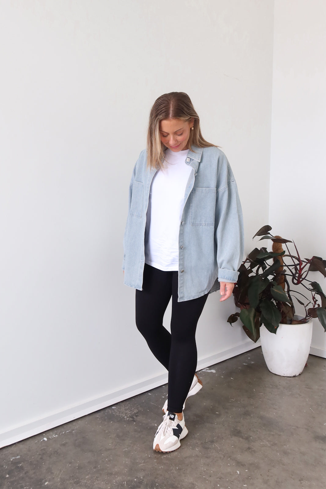 Danbury Shacket - Blue