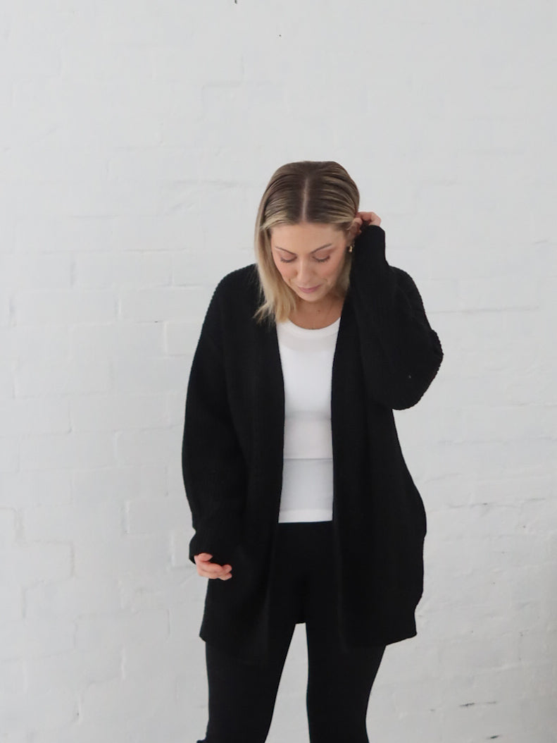 Huxley Cardigan - Black