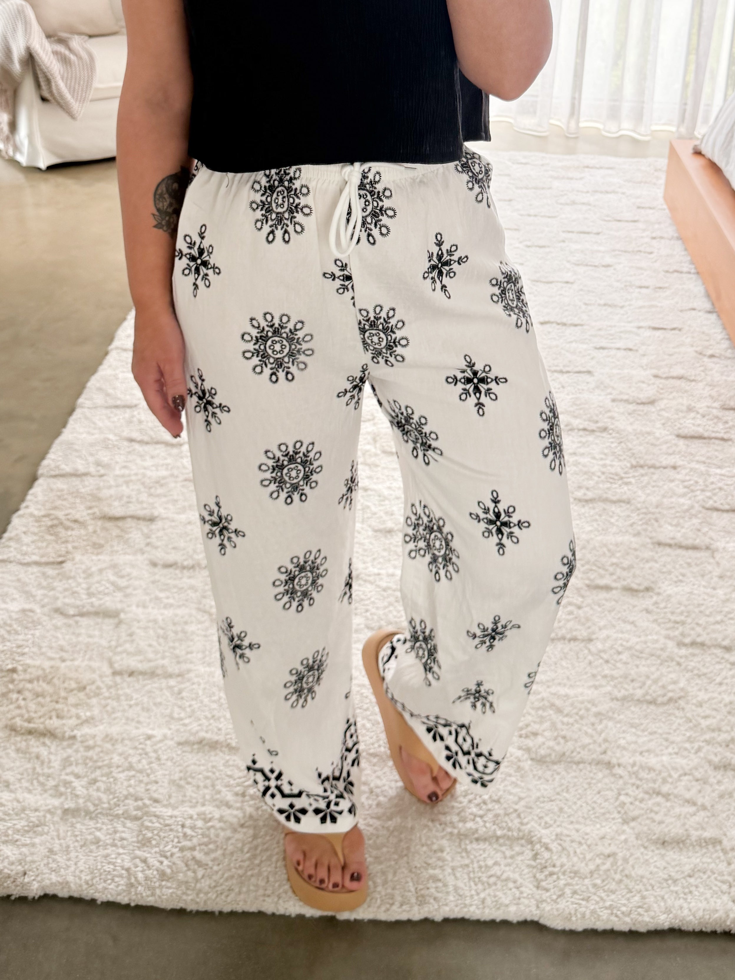 Kora Pants- White