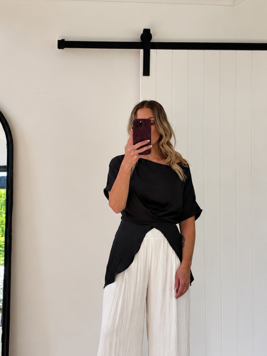 Cynthia Top- Black