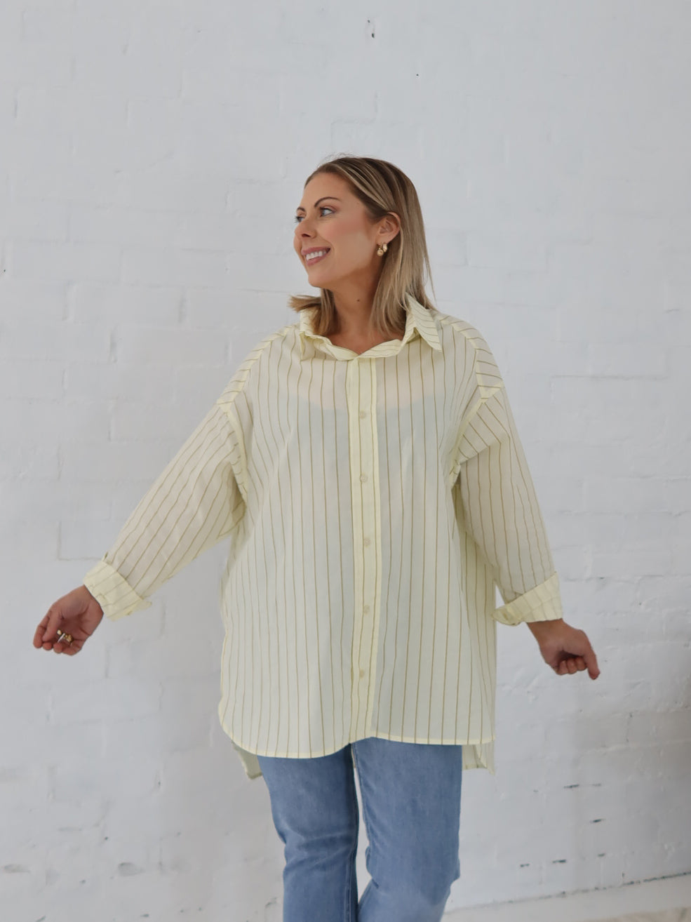 Lena Shirt - Butter Yellow