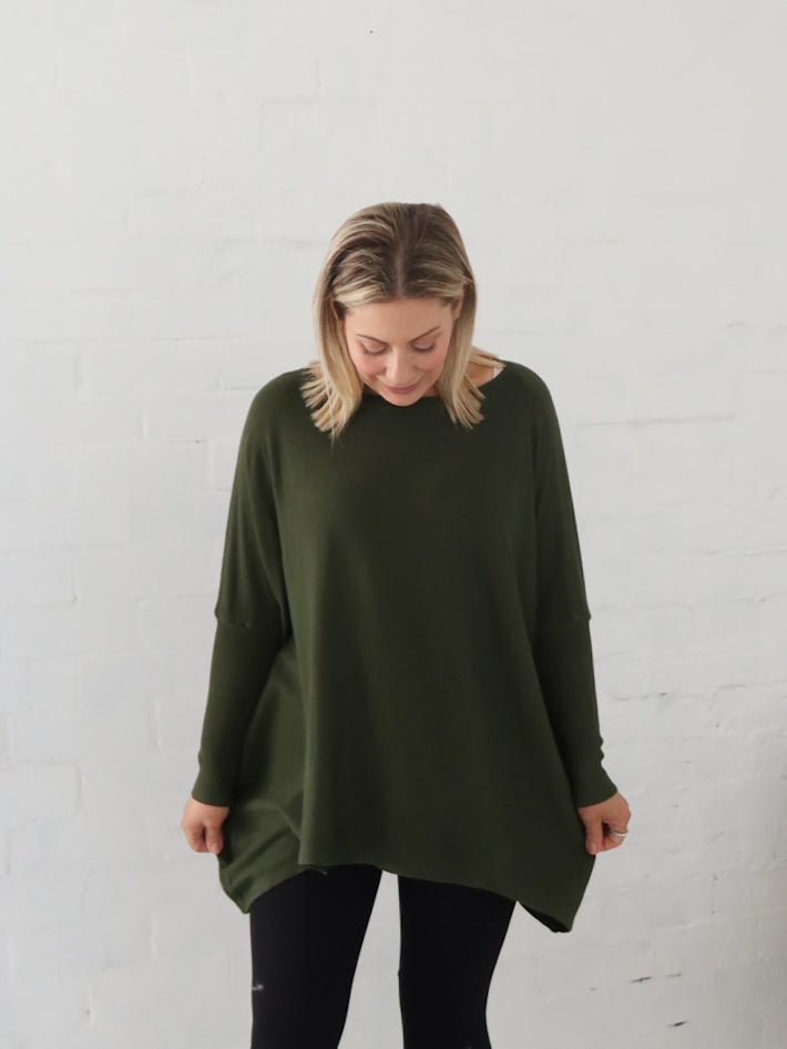 Scout Knit - Khaki