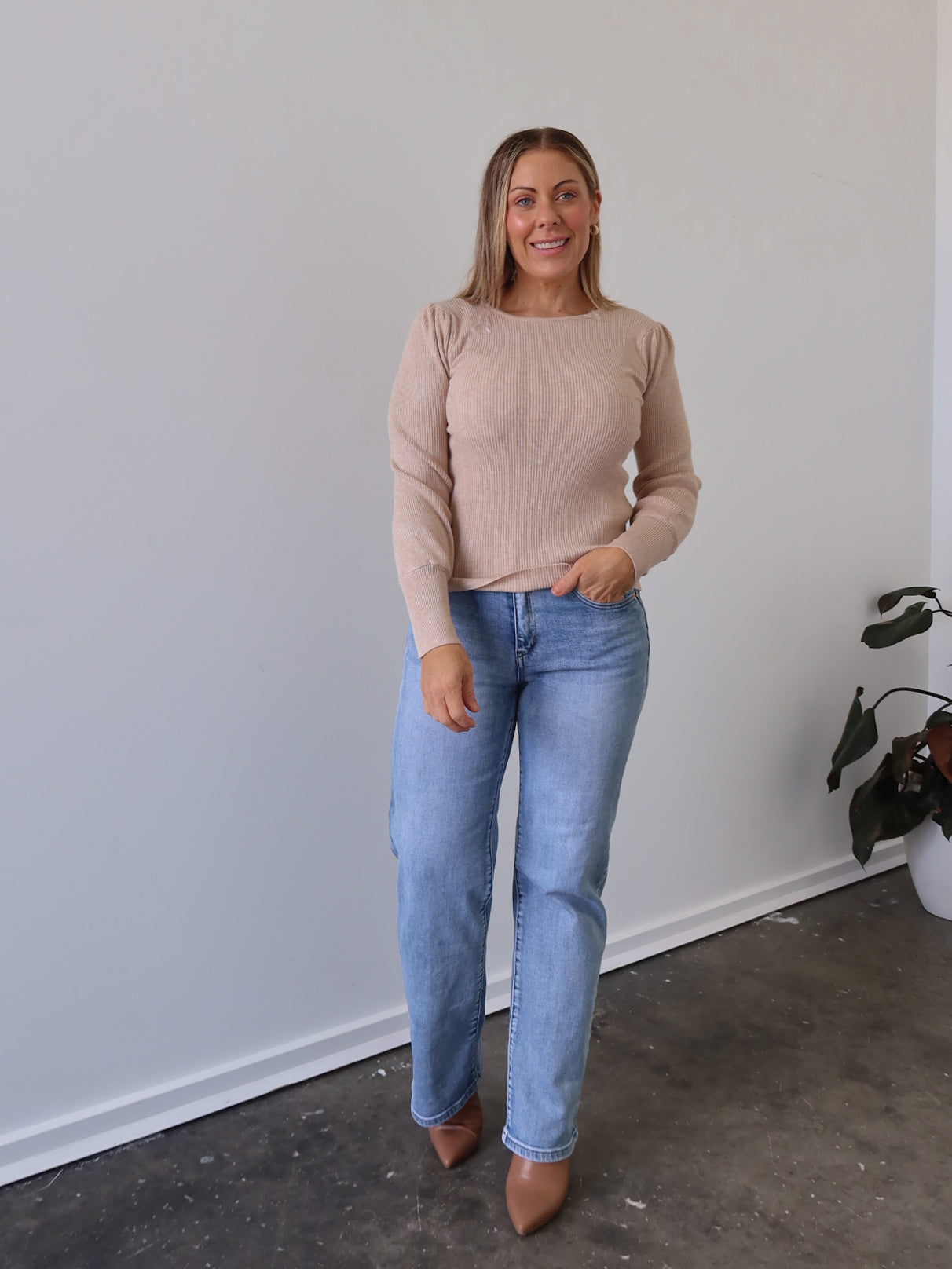 Lee Knit Top - Natural