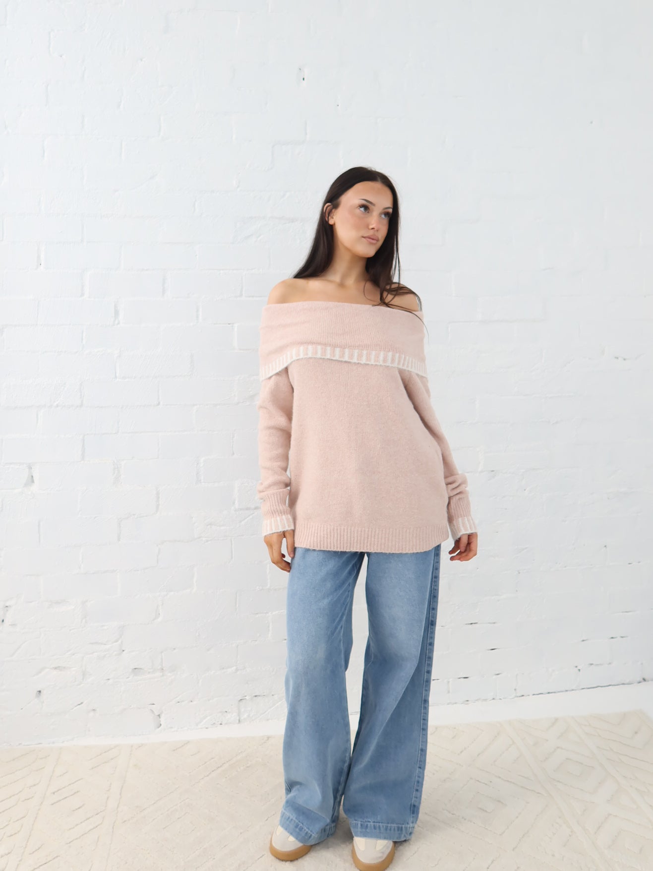 Andrea Knit - Blush Pink