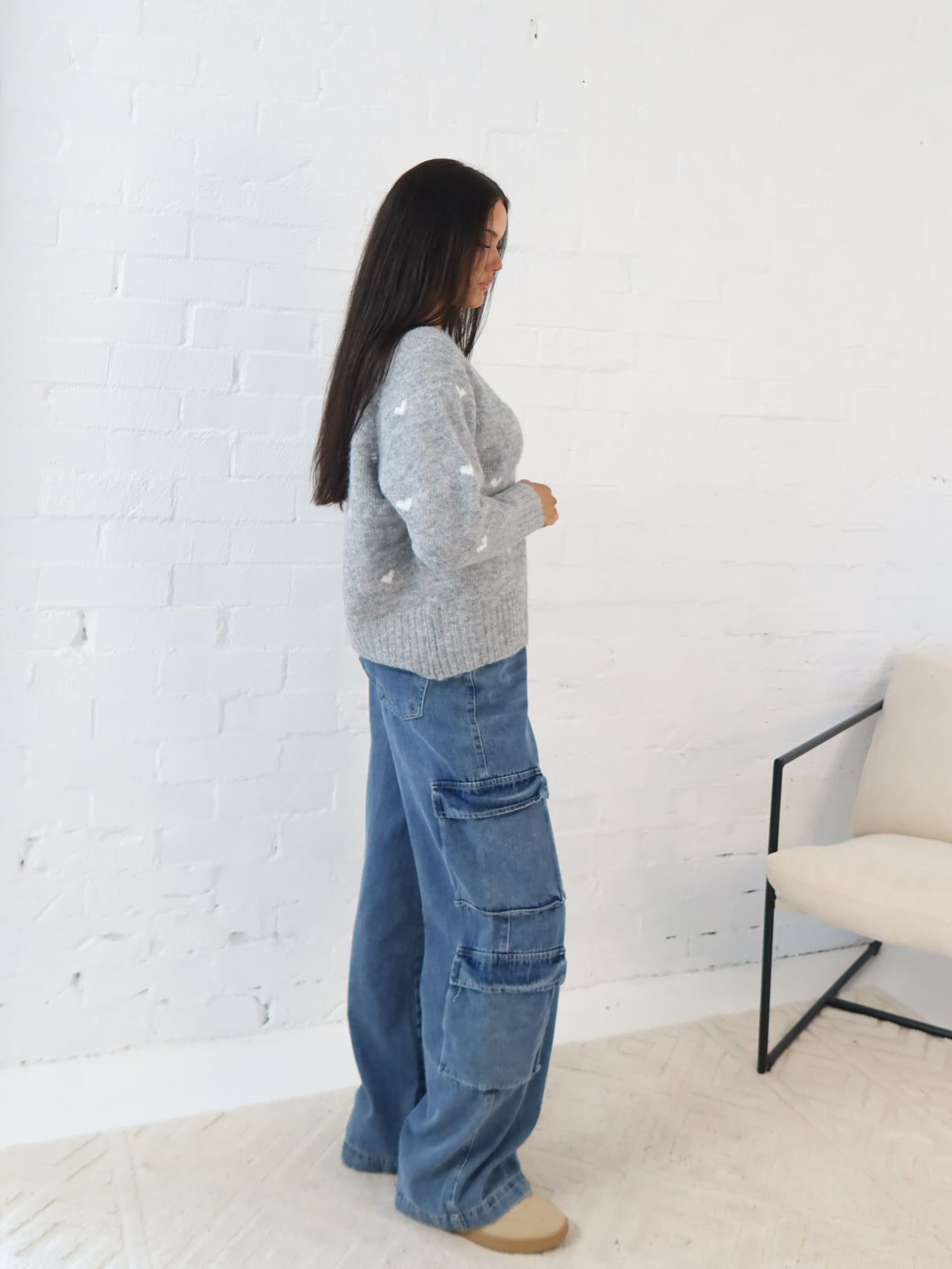Juliette Knit- Grey