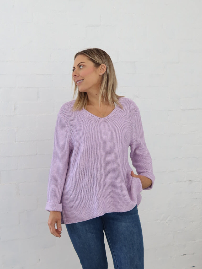 Sailah Knit - Lilac