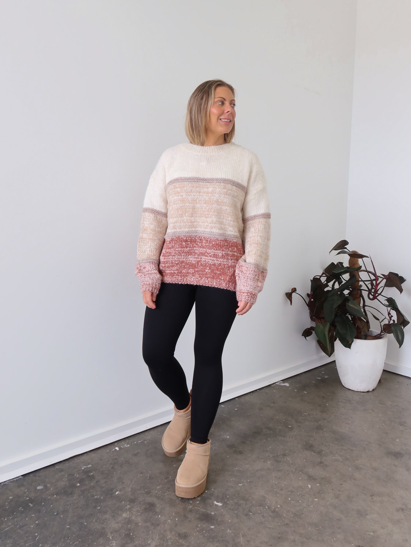 Elodie Knit - Taupe