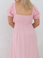 Estella Dress - Powder Pink