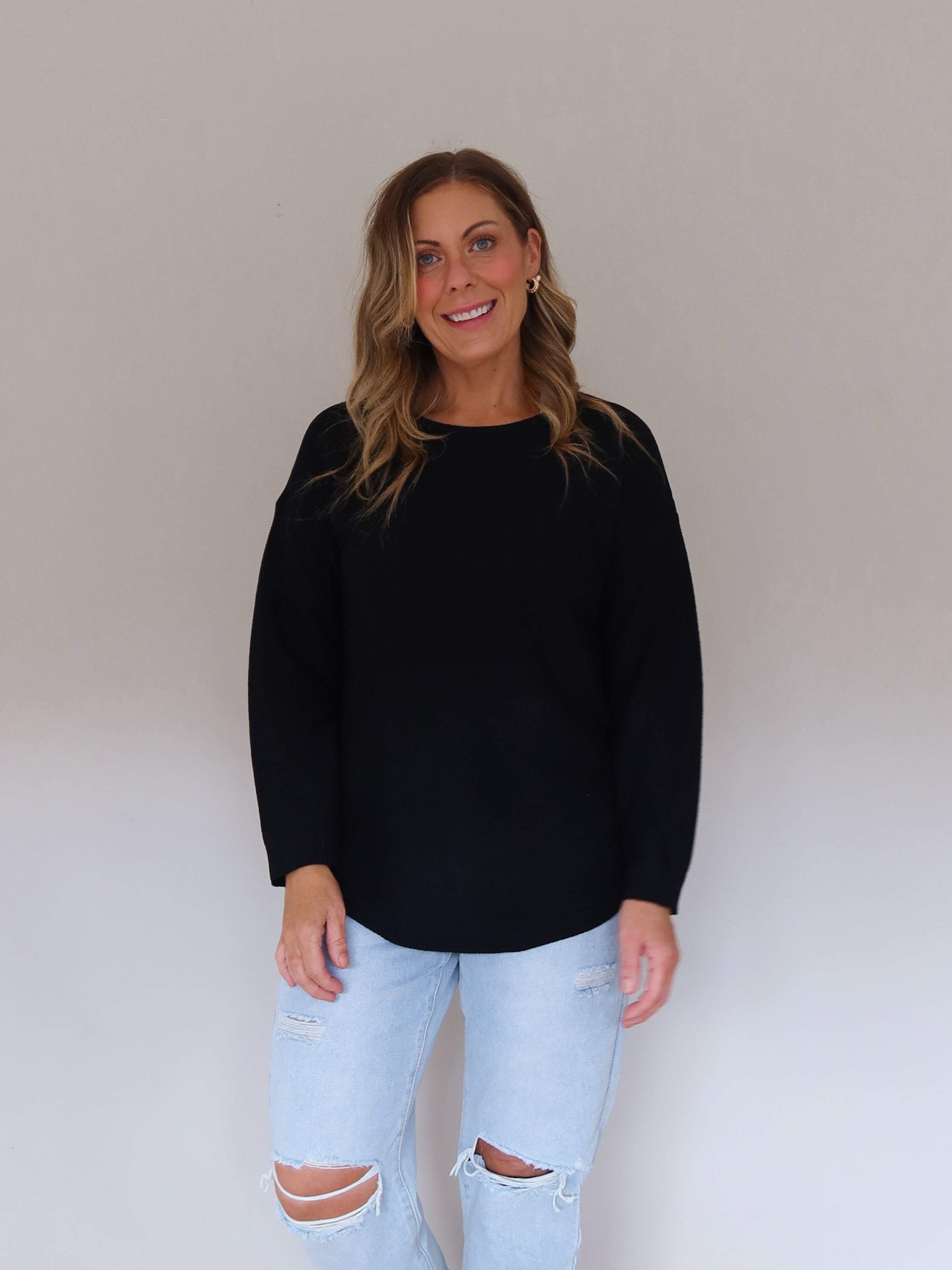 Saxon Knit - Black
