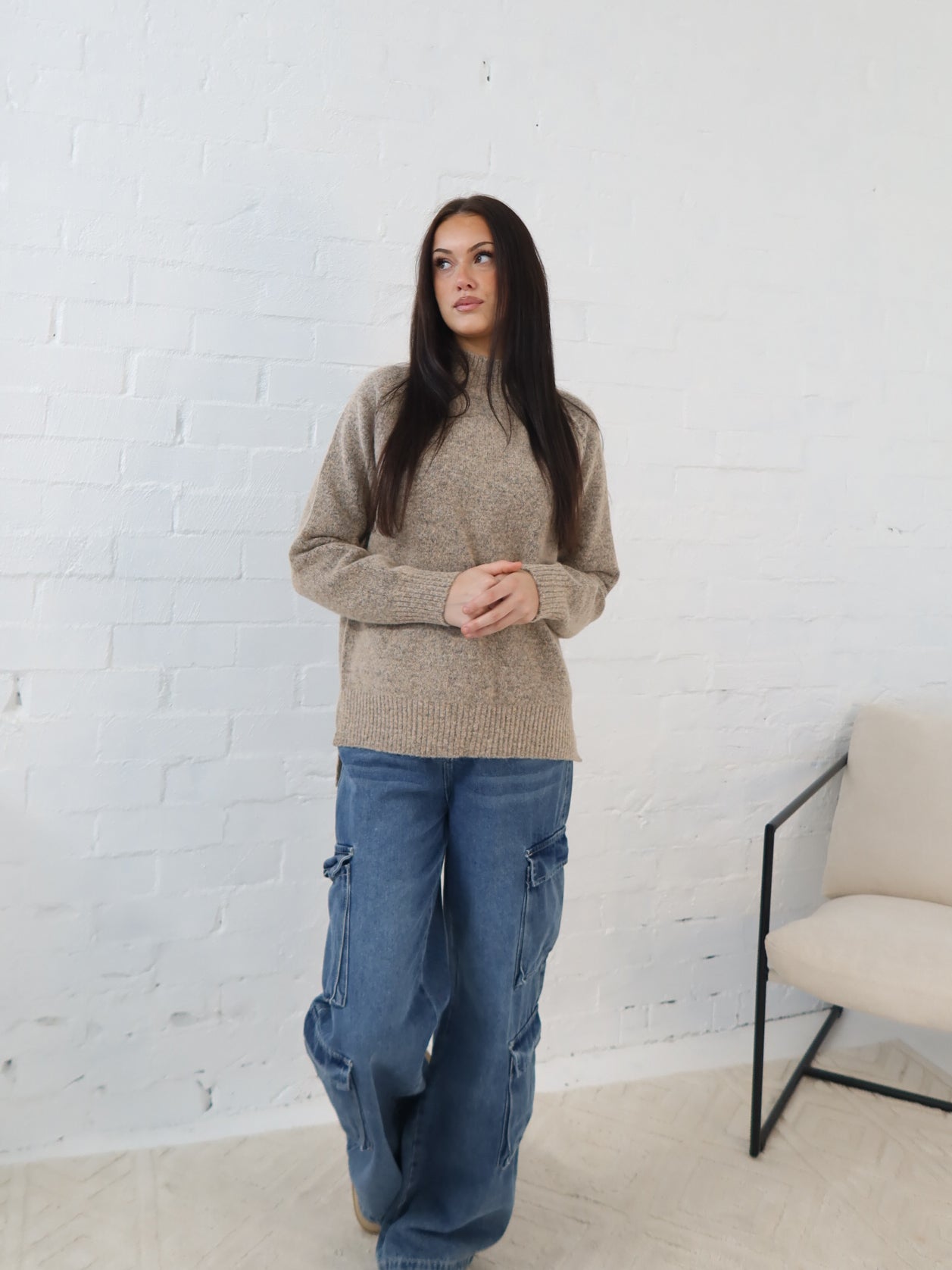 Ryder Knit- Beige