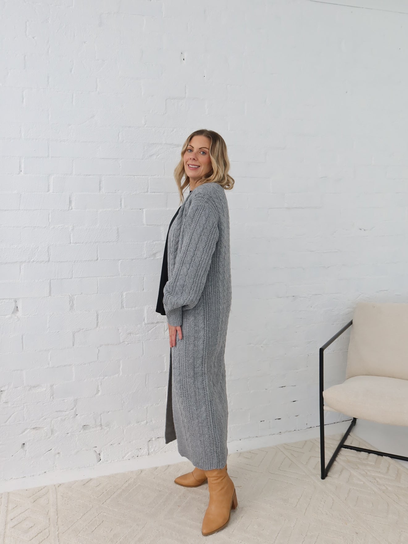 Ziggy Cardigan - Grey