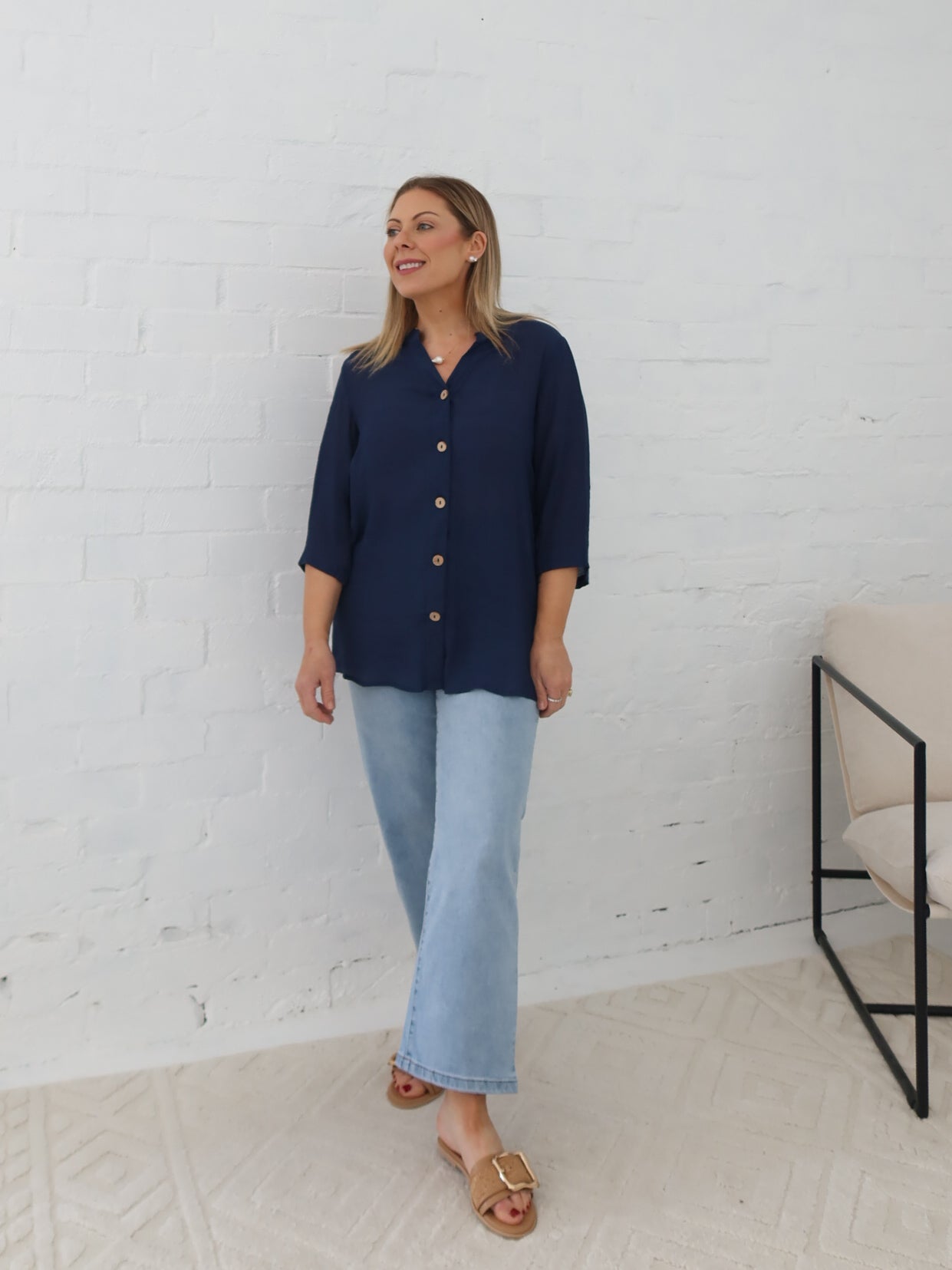 Kathryn Top - Navy