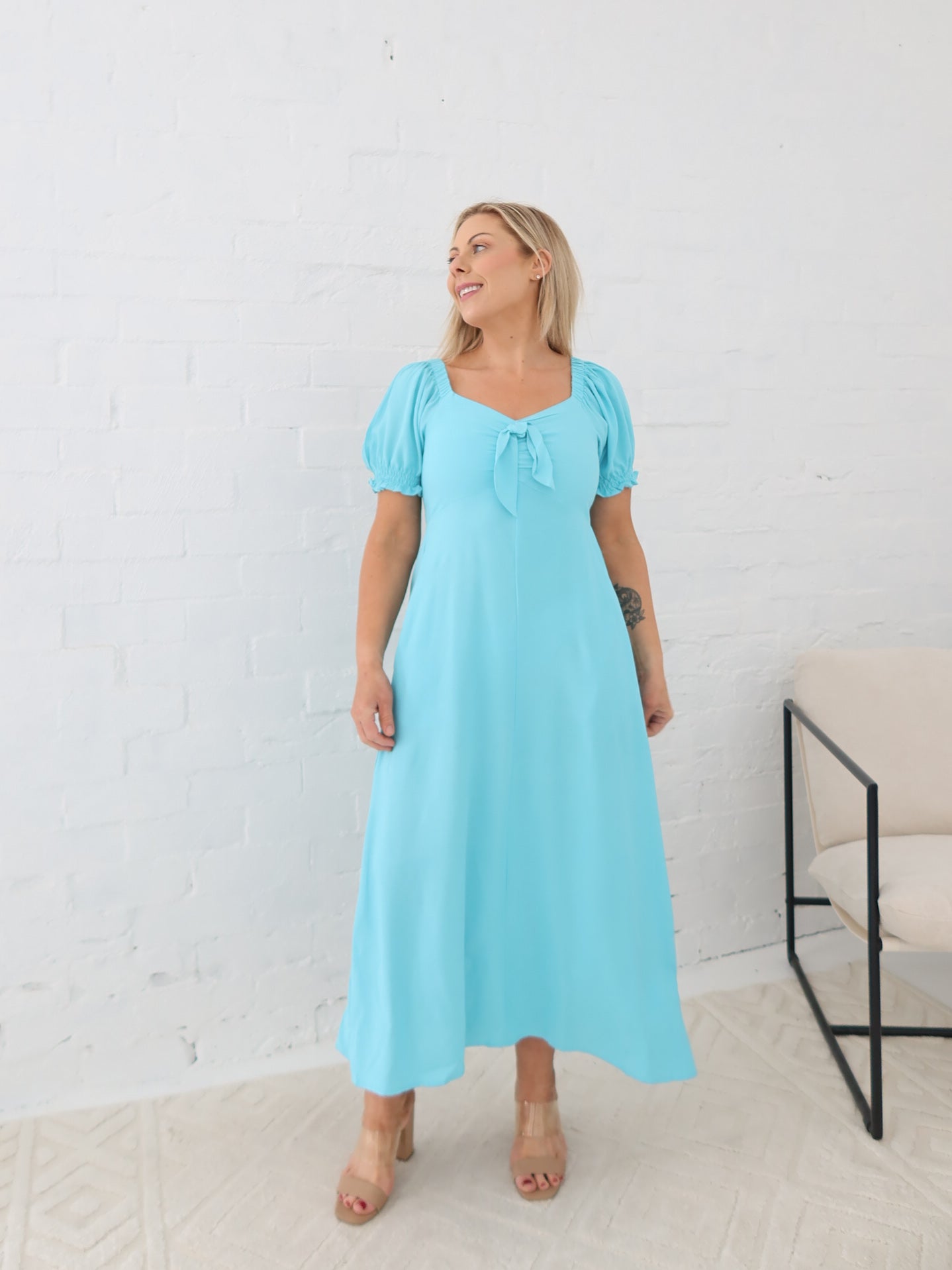 Estella Dress - Blue