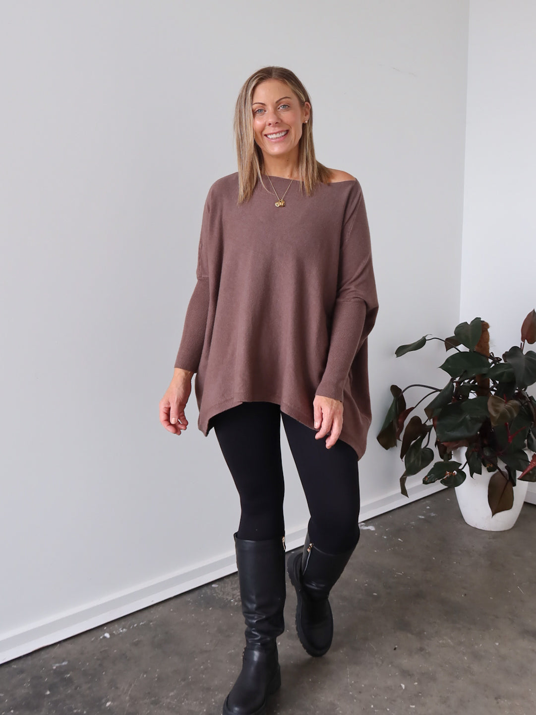 Scout Knit - Chocolate