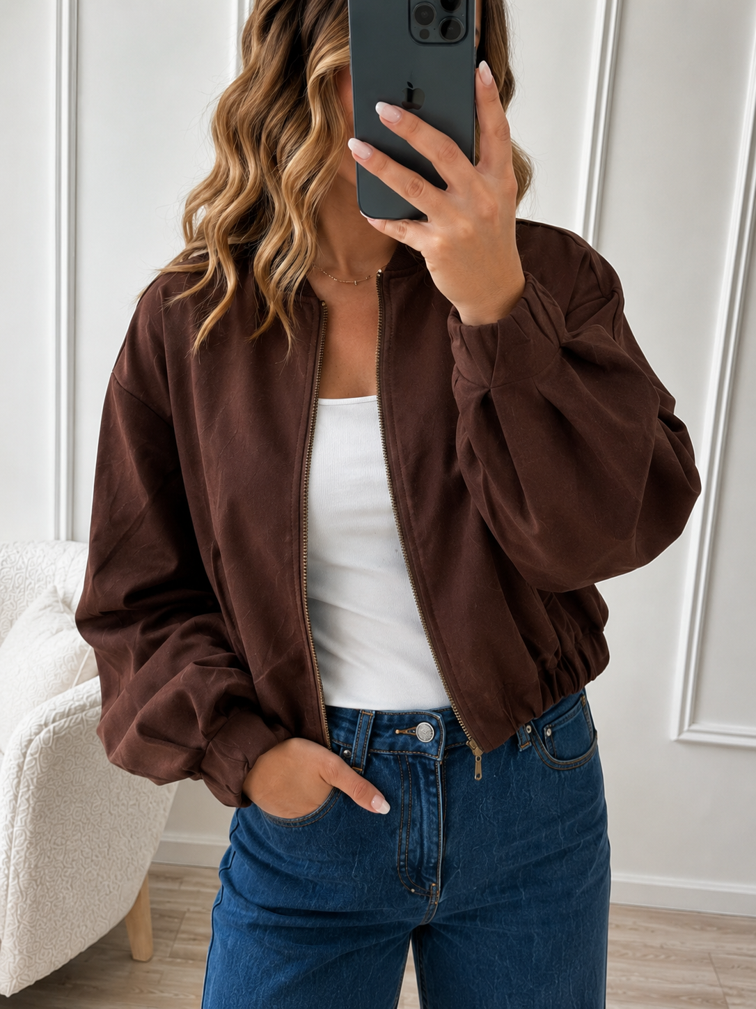 Rhodes Jacket- Chocolate
