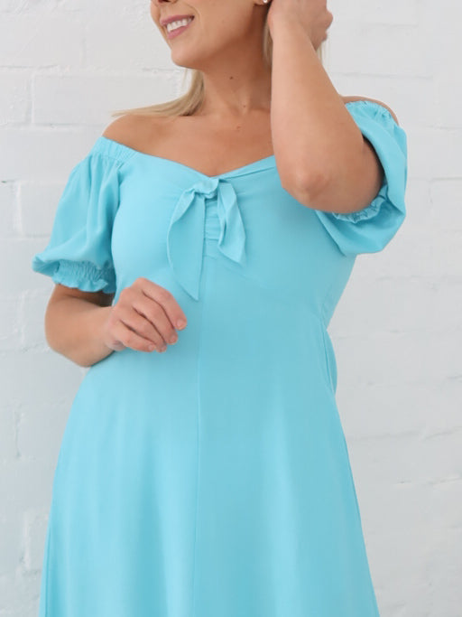 Estella Dress - Blue