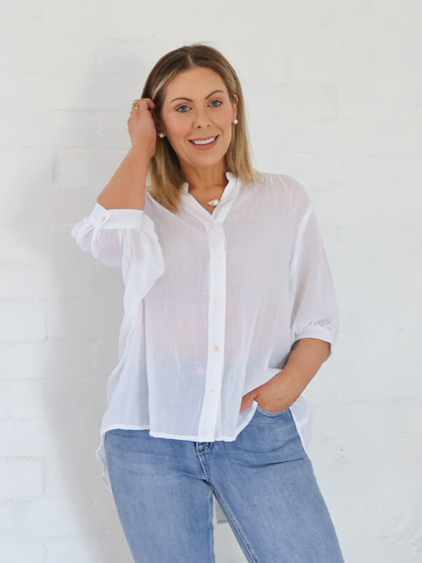 Mimi Blouse - White