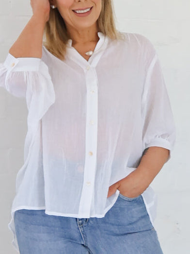 Mimi Blouse - White