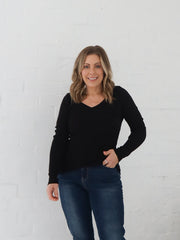 Dawson Knit Top - Black