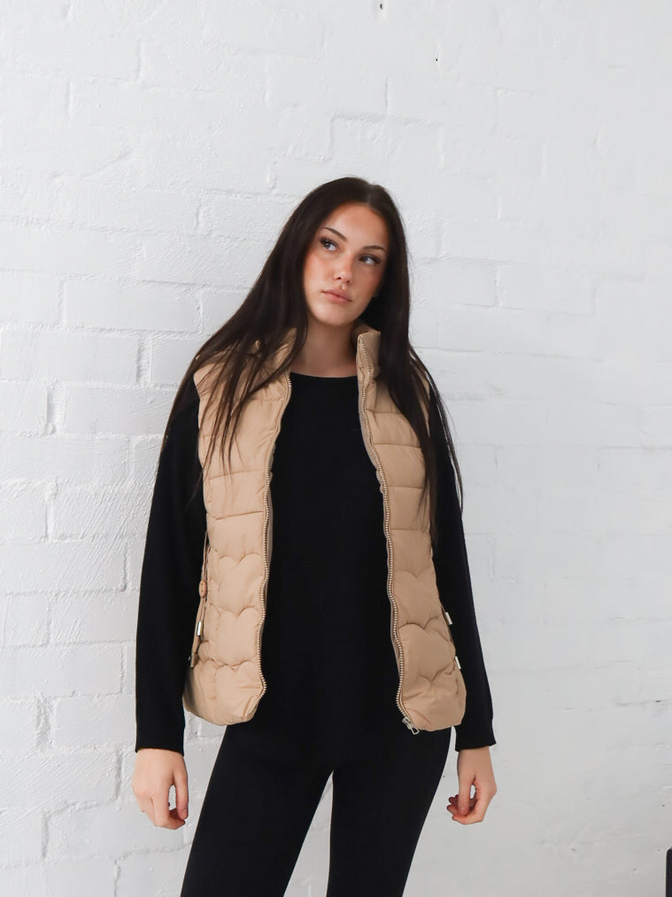Luna Vest - Beige