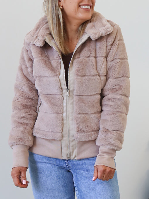 Macey Jacket - Beige