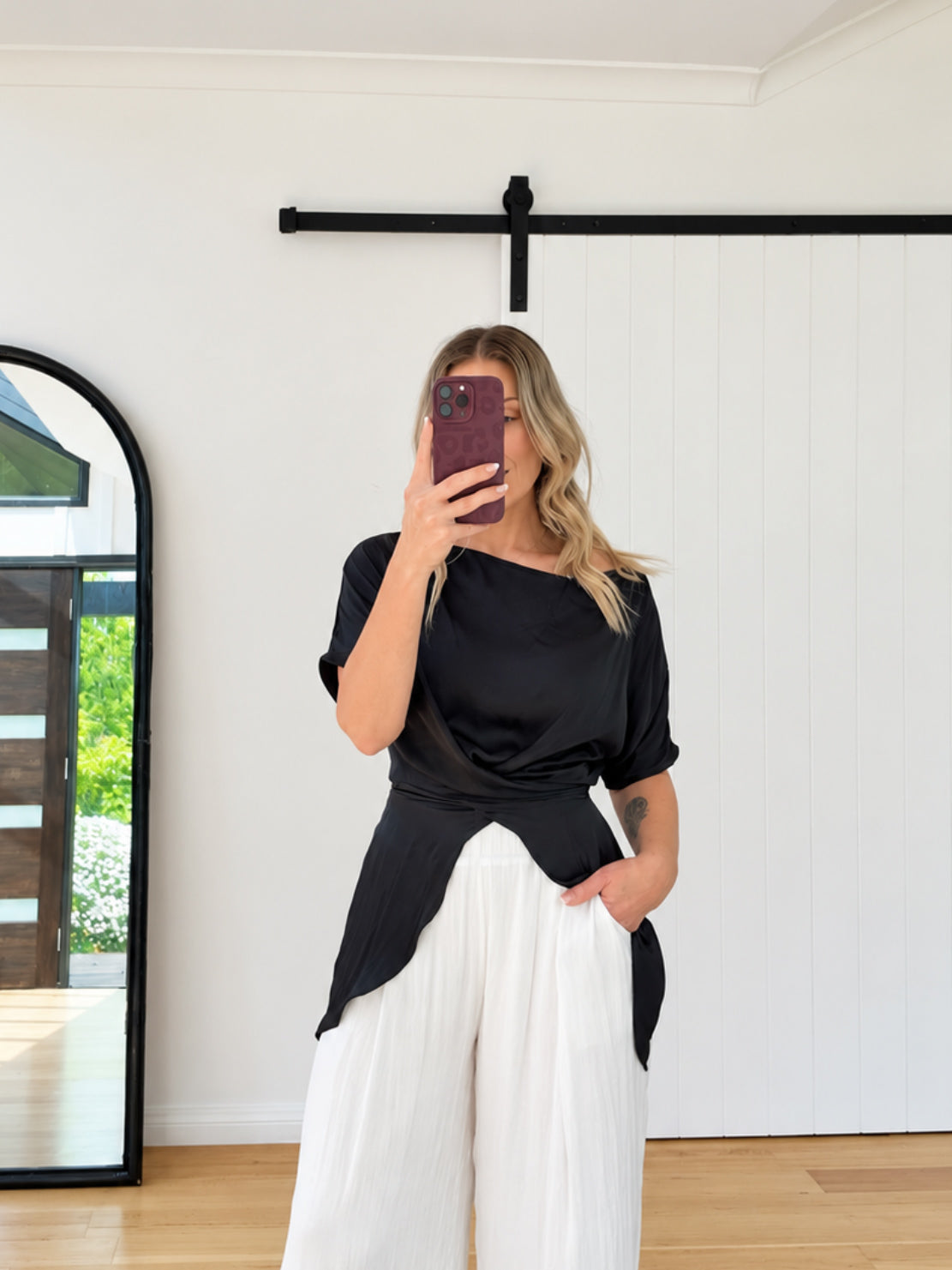 Cynthia Top- Black