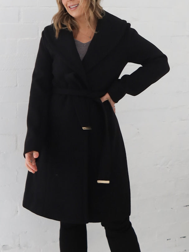 Harper Coat- Black