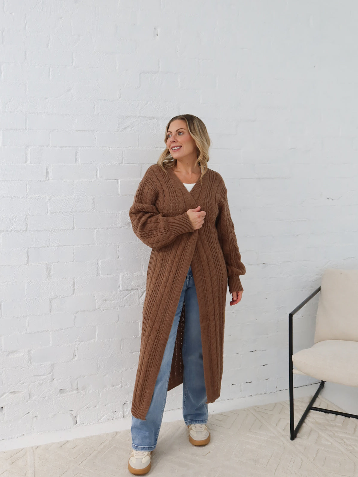 Ziggy Cardigan - Brown