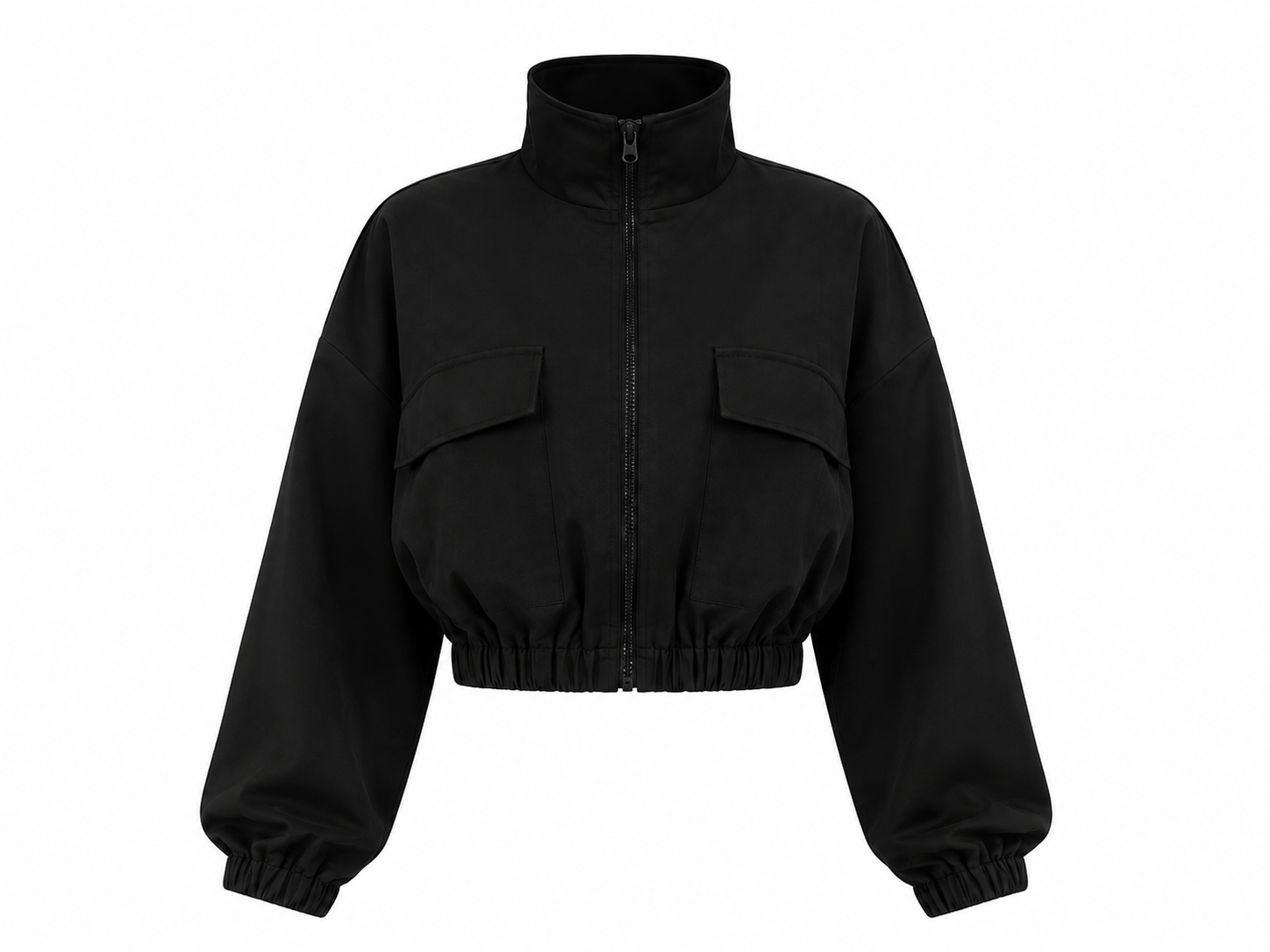 Shasha Bomber Jacket- Black