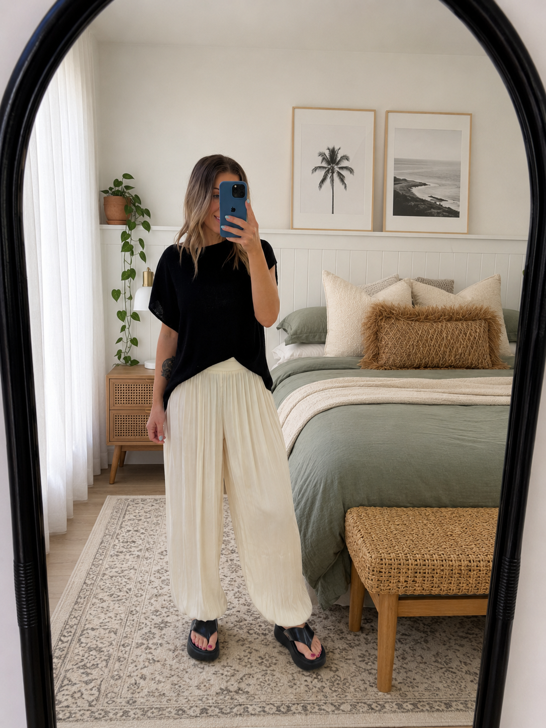 Zali Pants- Ivory
