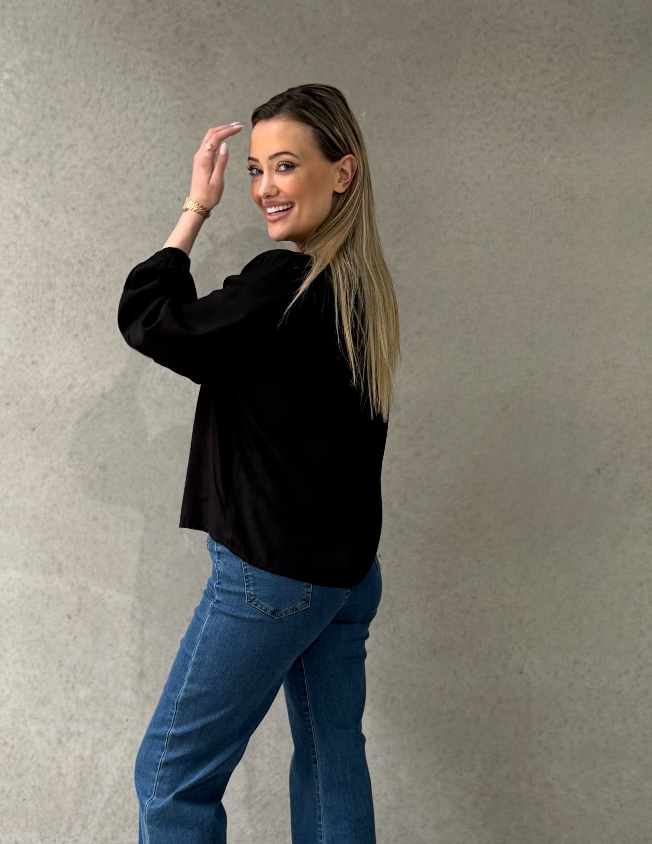 Morgan Blouse - Black