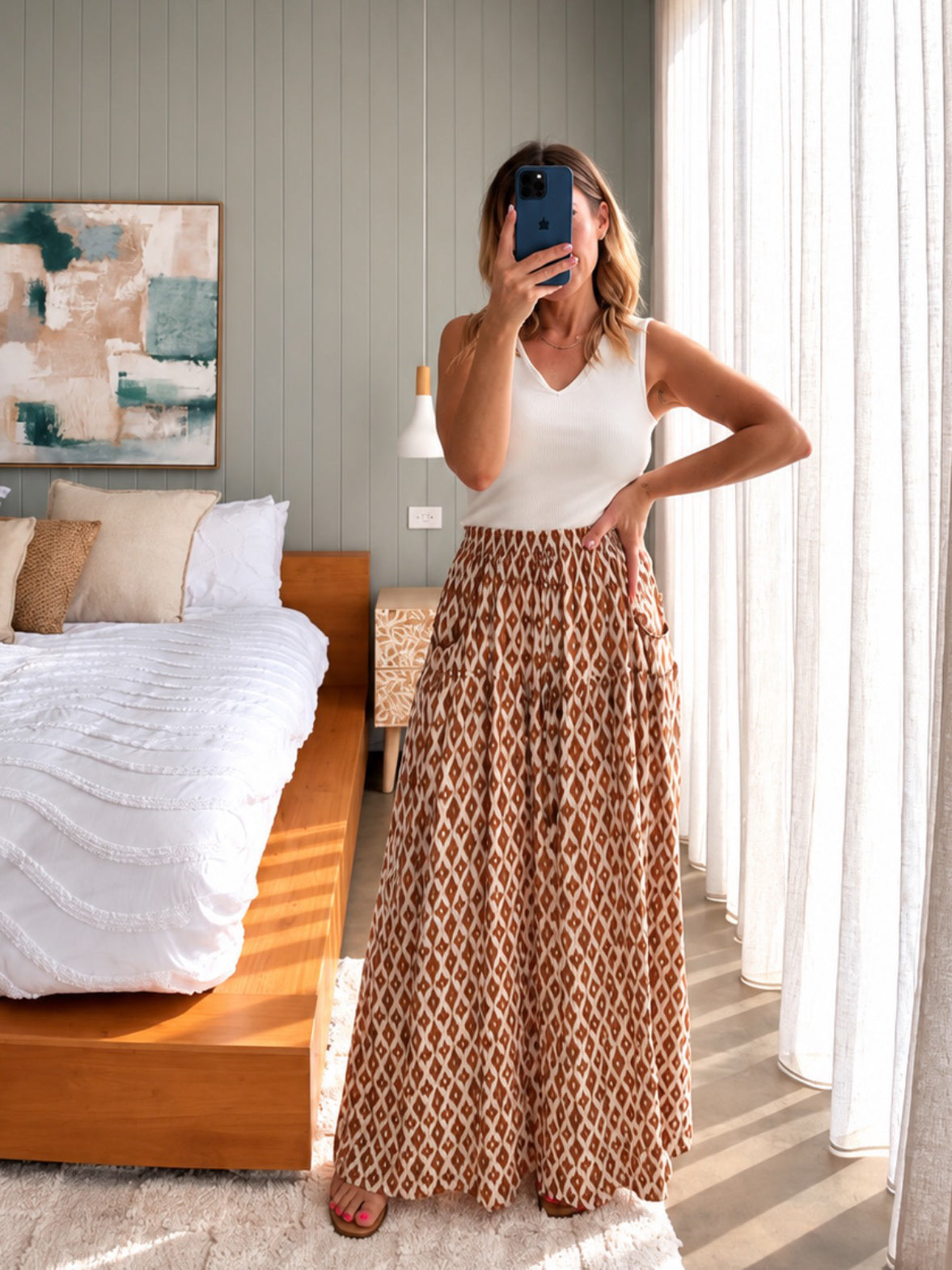 Sally Top- White