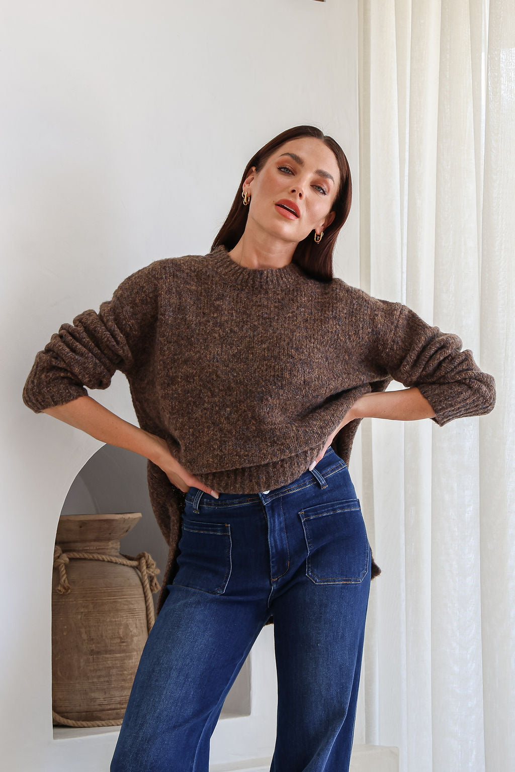 Bradley Knit - Chocolate