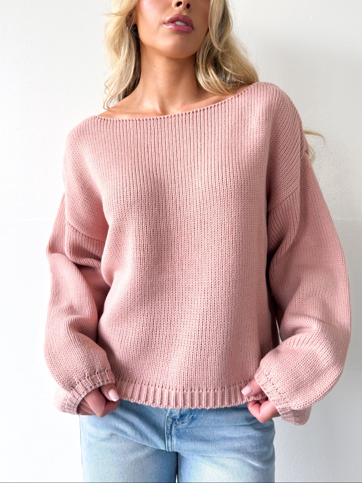 Marley Knit- Dusty Pink