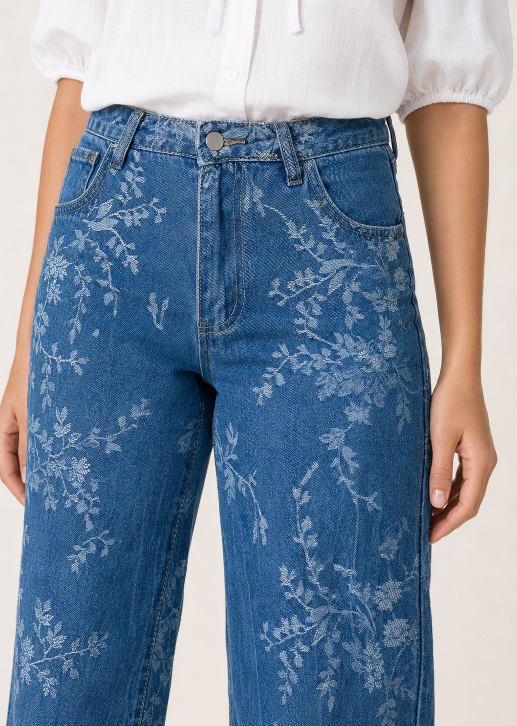 The Embroidered Jeans
