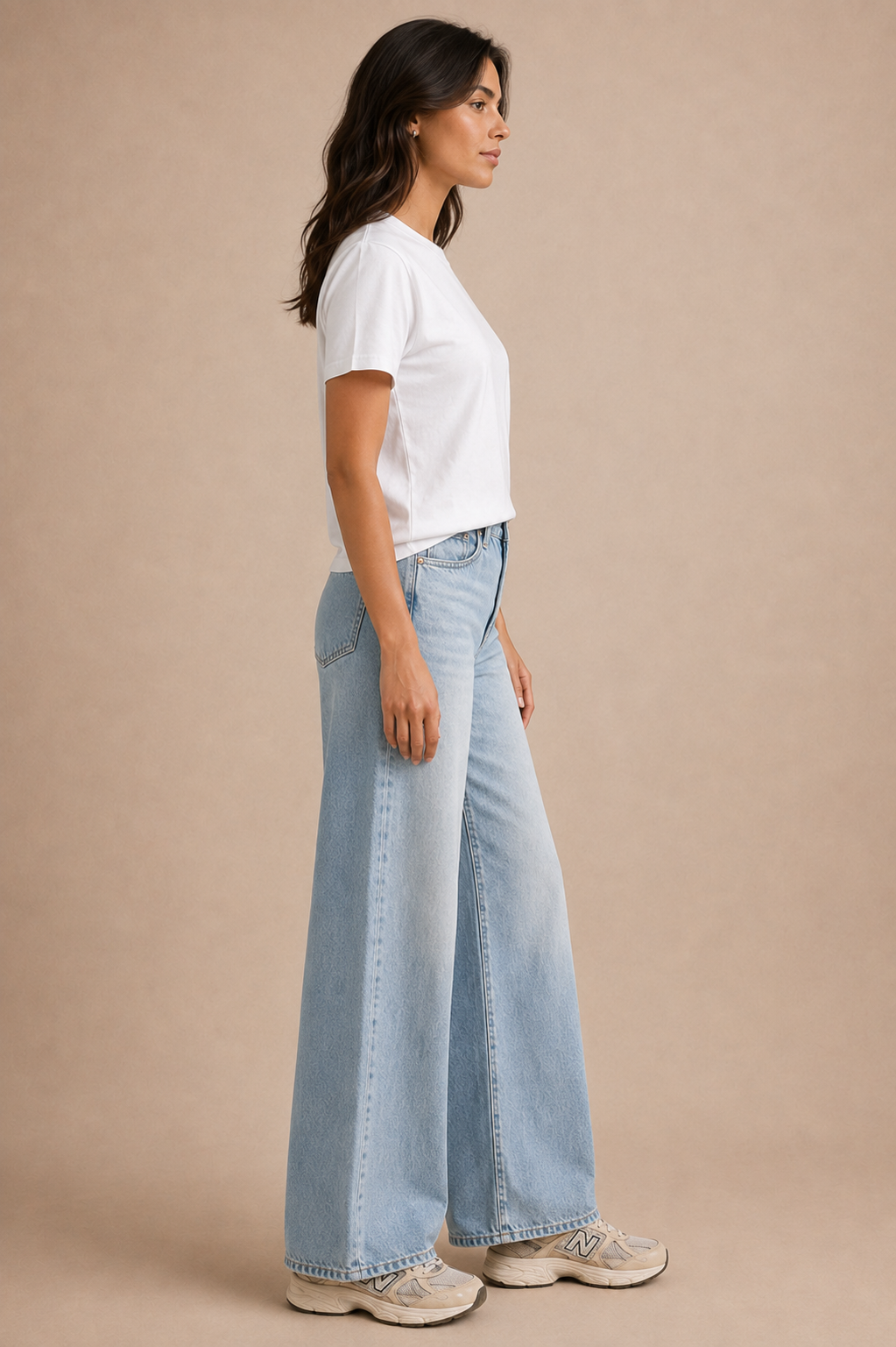 Hallie Tee- White