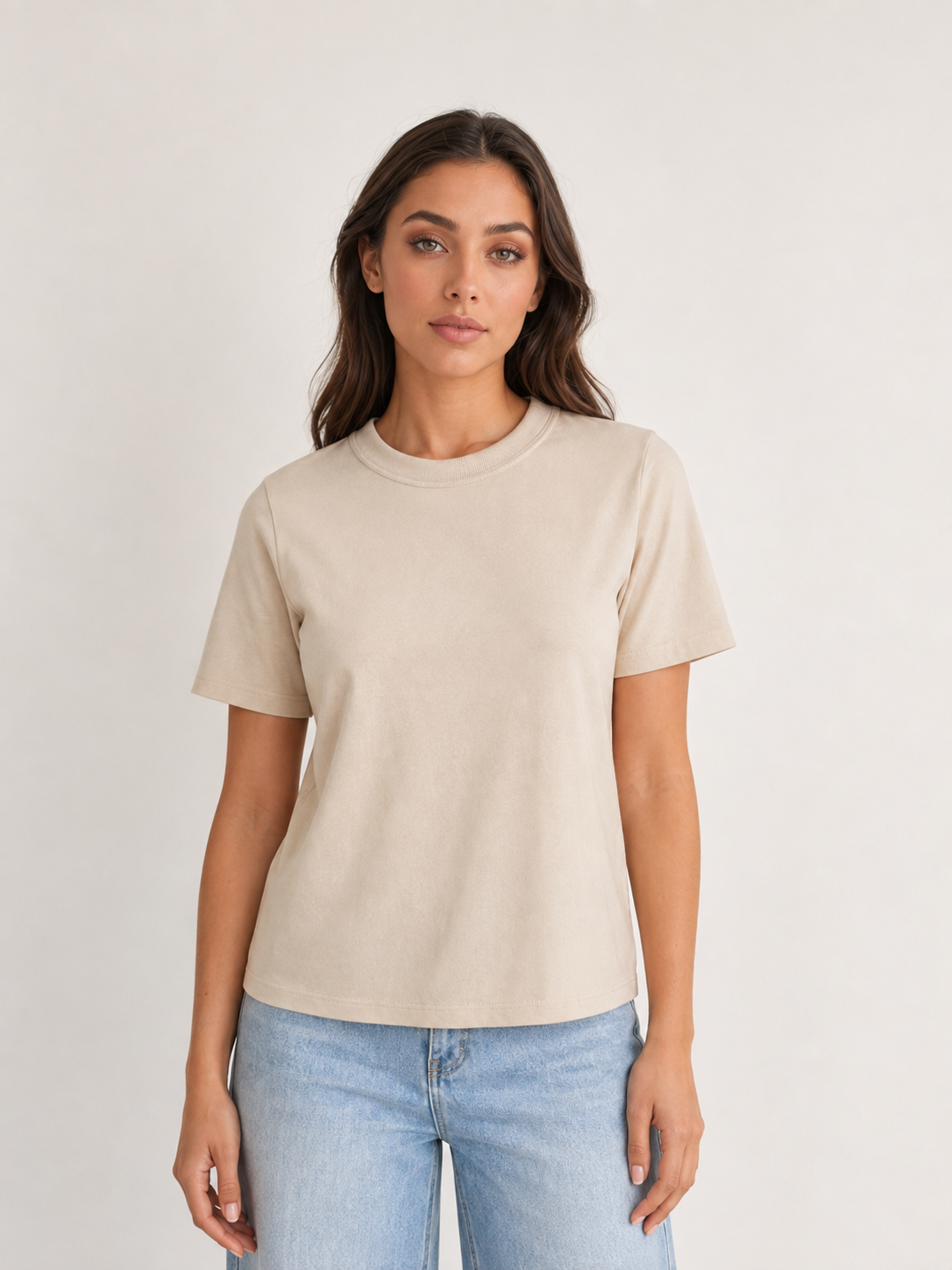 Hallie Tee- Stone